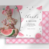 Watermelon Foto Danke, Card Einladung