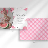 Watermelon Foto Danke, Card Einladung