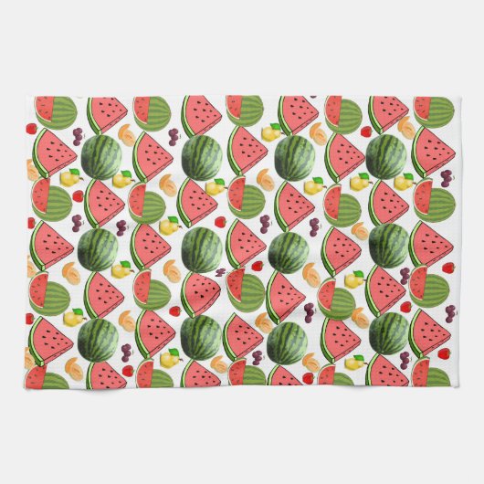 Watermelon Frucht Küche Handtuch (Horizontal)