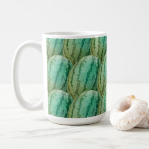 Watermelon Fruit Pattern Kaffeetasse