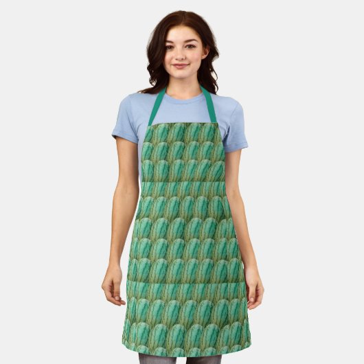 Watermelon Fruit Pattern Schürze (Getragen)