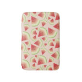 Watermelon Fruit Slices Muster Badematte (Vorderseite Vertikal)