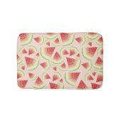 Watermelon Fruit Slices Muster Badematte (Vorderseite)