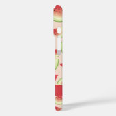 Watermelon Fruit Slices Pattern & Individuelle Nam Case-Mate iPhone Hülle (Rückseite / Links)