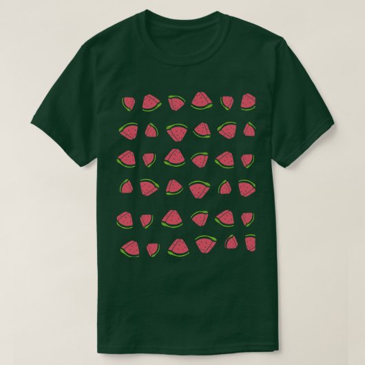 Watermelon Fruit Slices T-Shirt (Design vorne)