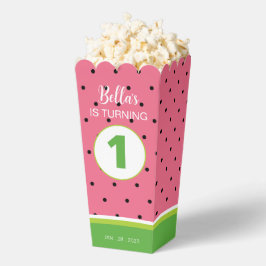 Watermelon Geburtstagsparty Popcorn Box für Mädche Geschenkschachtel