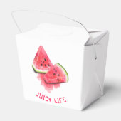 Watermelon Gevor Box - Benutzerdefinierter Text Geschenkschachtel (Rückseite)