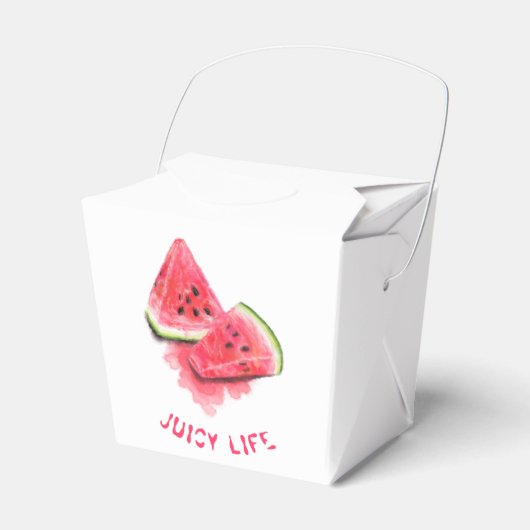 Watermelon Gevor Box - Benutzerdefinierter Text Geschenkschachtel (Vorderseite)