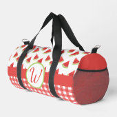 Watermelon Gingham Duffle Bag (Rechte Ecke)