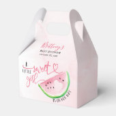 Watermelon Girl Pink Babydusche Geschenkschachtel (Vorderseite)
