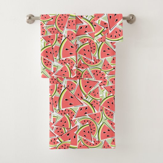 Watermelon Green Badhandtuch Set (Insitu)