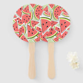 Watermelon Green Fächer (Vorne und Hinten)