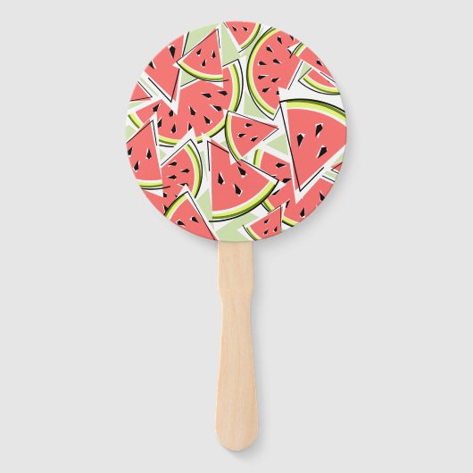 Watermelon Green Fächer (Vorderseite)