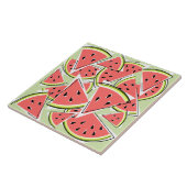 Watermelon Green Fliese (Seite)