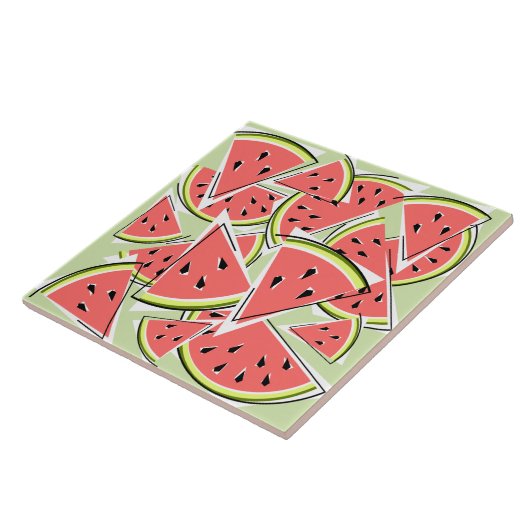 Watermelon Green Fliese (Seite)