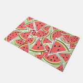 Watermelon Green Fußmatte (Schrägansicht)