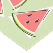 Watermelon Green Line Tischläufer (Ecke)