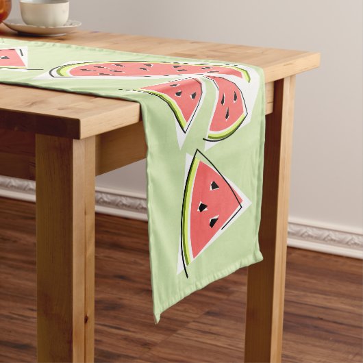 Watermelon Green Line Tischläufer (Beispiel)
