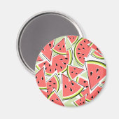 Watermelon Green Magnet (Vorderseite/Rückseite)