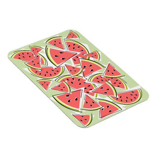 Watermelon Green Magnet (Rechte Seite)