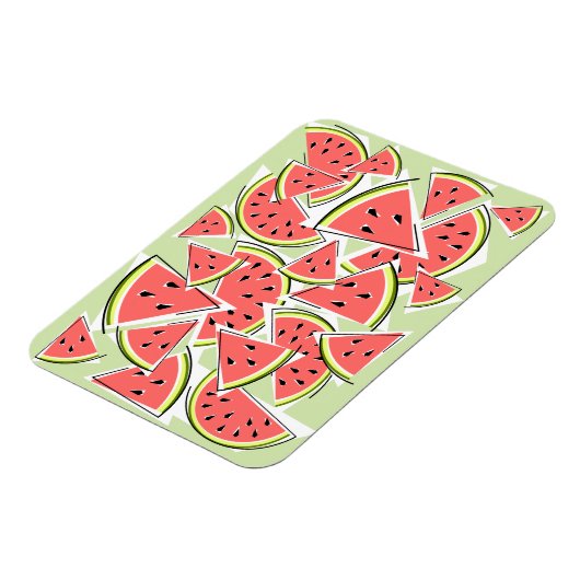 Watermelon Green Magnet (Linke Seite)