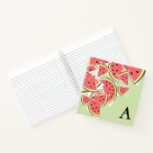 Watermelon Green Monogram Notizblock (Innenseite)