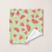 Watermelon Green Multi Badhandtuch Set (Waschlappen)