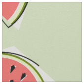Watermelon Green Multi groß Stoff (Nahaufnahme)