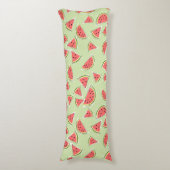 Watermelon Green Multi Seitenschläferkissen (Vorderseite Vertikal)