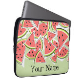 Watermelon Green Name Notebook-Hülle Laptopschutzhülle (Vorne Rechts)