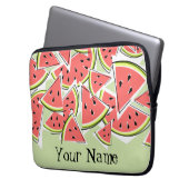 Watermelon Green Name Notebook-Hülle Laptopschutzhülle (Vorderseite Links)