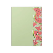 Watermelon Green Notizblock (Rotiert)