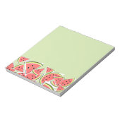 Watermelon Green Notizblock (Rotiert)