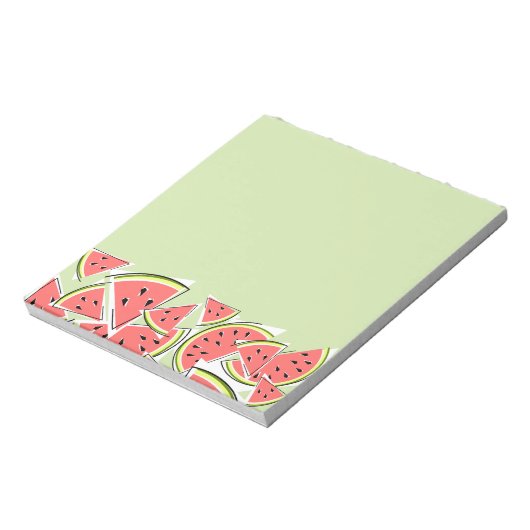 Watermelon Green Notizblock (Rotiert)