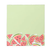 Watermelon Green Notizblock (Vorderseite)