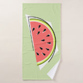 Watermelon Green Slice Badehandtuch (Badehandtuch)