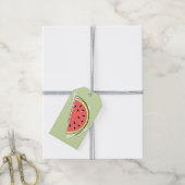 Watermelon Green Slice Happy Geburtstag Geschenk T Geschenkanhänger (Mit Garn)