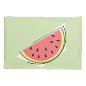 Watermelon Green Slice Kissenbezug (Rückseite)