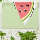 Watermelon Green Slice Küchentuch (Gefaltet)