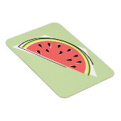 Watermelon Green Slice Magnet (Rechte Seite)