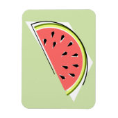 Watermelon Green Slice Magnet (Vertikal)