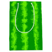 Watermelon Green Summer Frucht Rind Pattern Mittlere Geschenktüte (Vorderseite)