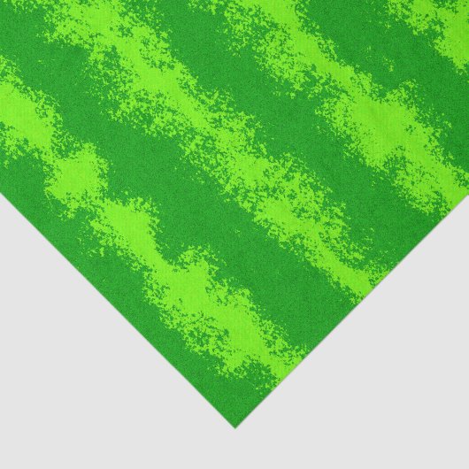 Watermelon Green Summer Frucht Rind Pattern Seidenpapier (Ausschnitt)
