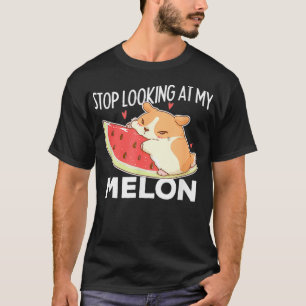 Watermelon Hamster Melon Food Rodent Tier T-Shirt