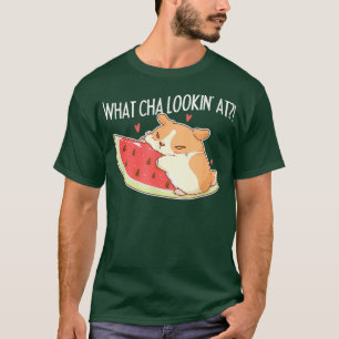 Watermelon Hamster Melon Food Rodent Tier T-Shirt