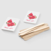 Watermelon Hand Fan - Benutzerdefinierter Text Fächer (Non-assembled)