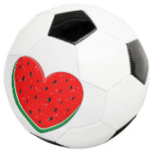 Watermelon Herzlich Willkommen am Valentinstag Fußball (Dreiviertel)