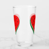 Watermelon Herzlich Willkommen am Valentinstag Glas (Links)