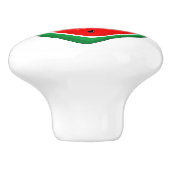 Watermelon Herzlich Willkommen am Valentinstag Keramikknauf (Seitenansicht)