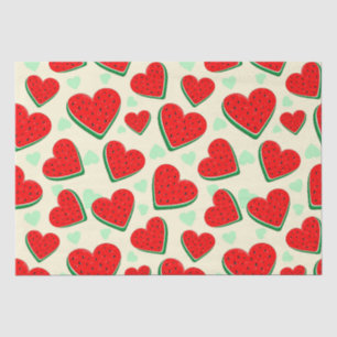 Watermelon Herzlich Willkommen am Valentinstag Seidenpapier